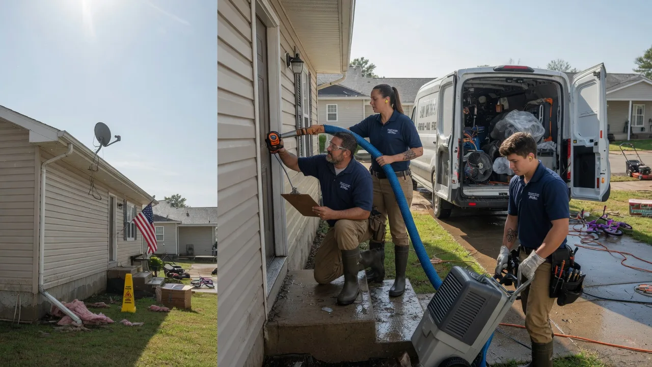 Ceiling Water Damage Restoration in Bryan, TX near me